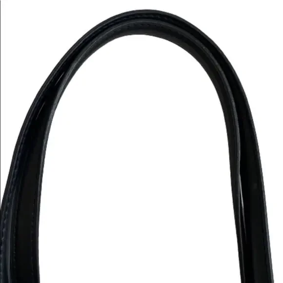 Nanette Lepore Purse Handbag McKenna Black Shouter Tote Handbag Bag - Picture 5 of 13